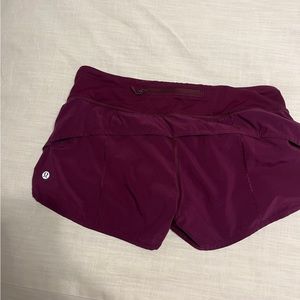 Lulu Lemon Speed Shorts